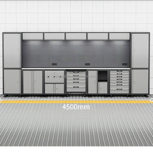 Ensemble d'armoires à outils et d'<span class=keywords><strong>établi</strong></span>s industriels OEM, homologué CE, pour <span class=keywords><strong>garage</strong></span> <span class=keywords><strong>professionnel</strong></span> - Product Image 4