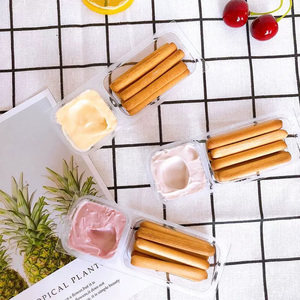 Hot bán đồ ăn nhẹ giản dị pastey bánh quy dính với kem sô cô la sốt cho Dip ngọt ngào loại sô cô la - Product Image 2