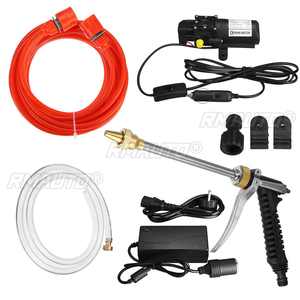 Nettoyeur de voiture 12V, pistolet de lavage haute pression, machine de nettoyage portable, appareil de nettoyage électrique pour l'entretien automobile - Product Image 2