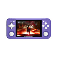 RG351P Retro Game PS1 RK3326 64G Sistem Sumber Terbuka Layar IPS 3.5 Inci Konsol Game Genggam Portabel