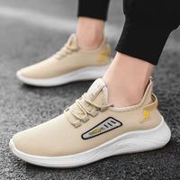 Chaussures décontractées pour hommes en tissu de coton, baskets de marche, prix d'usine, moins cher, printemps, PVC, vente en gros, chaussures pour hommes