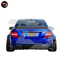Nouveau kit carrosserie large LB à 99 % de compatibilité avec extensions d'ailes, diffuseur de pare-chocs et aileron de coffre pour Mercedes Classe C W204/C204/C63