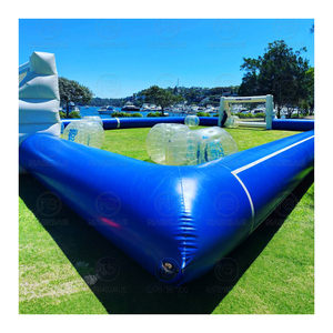 Campo da Calcio Gonfiabile per Coppa del Mondo, Campo da Calcio Gigante Portatile per Bumper Ball, Gioco Interattivo per Bambini e Adulti da Esterno/Interno - Product Image 6