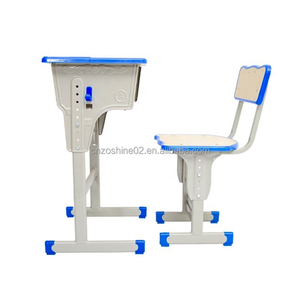 Zoshine - Juego de Escritorio y Silla para Estudiantes al por Mayor, Diseño Moderno, Estructura Metálica Resistente, Muebles para Aula, Escuela, Universidad - Product Image 4