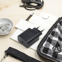 Pengisi Daya Cepat Hua Yi Teng 33W PD Port Tipe-C PD 3.0 PPS QC2.0 QC3.0 SCP Proteksi Sirkuit Pendek Kompatibel Laptop Listrik