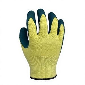 Guantes de Seguridad de Látex con Textura en los Dedos, Antideslizantes, con Puño de Punto, para Uso General, Sin Silicona, Sin Polvo, Duraderos - Product Image 6