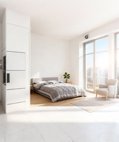 Maßgefertigte Moderne Atmungsaktive Hybrid-Doppelmatratze mit Kühlgel-Memoryschaum und Taschenfederkern für Zuhause, Villa, Schlafzimmer, 10 Jahre Garantie