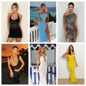 Nouveaux ensembles de vêtements d'été en coton de haute qualité pour femmes adultes, assortiment de bas et de costumes, en gros du Guangdong, en ballots en vrac - Product Image 4