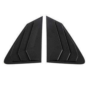 Car Rear <b>Window</b> Blinds Trim for 2022 Yaris Cross 2024 ABS Carbon Color Cover Trim Air Vent Scoop <b>Shades</b> Cover - Product Image 2