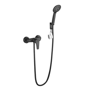 Hai mục đích nóng lạnh di động phòng tắm vòi hoa sen vòi thiết lập trong tường cài đặt mềm phun Ba tiếp xúc với máy nước nóng trộn - Product Image 3