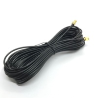 Câble d'extension d'antenne Aurora Yu SMA mâle vers SMA femelle 5m Câble coaxial RG174 (Modèle SMA02) pour routeur WiFi, traceur GPS