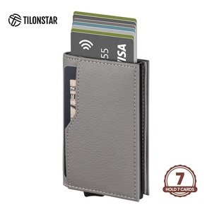 กระเป๋าใส่บัตร TILONSTAR หนังแท้ ดีไซน์ทันสมัย ขายดี สำหรับใส่บัตรเครดิต - Product Image 2