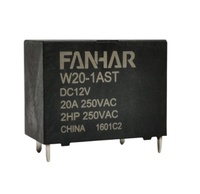 Relais de puissance W20-1AST-DC12V 25A capacité de commutation 1 contact ouvert