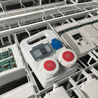 IP65 et IP67 étanches ABS PC matériel boîtes de prises industrielles électronique extérieure et Instruments Protection de la boîte de jonction