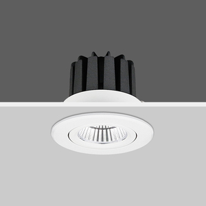 Downlight LED COB encastrable et orientable à intensité variable 5W 7W en aluminium pour éclairage intérieur - Product Image 4