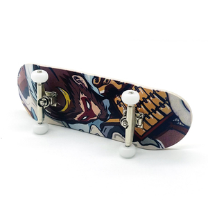 ALF - Pack de <span class=keywords><strong>skate</strong></span> à <span class=keywords><strong>doigts</strong></span> de qualité supérieure <span class=keywords><strong>avec</strong></span> impression graphique personnalisée, <span class=keywords><strong>mini</strong></span> <span class=keywords><strong>skate</strong></span> pour enfants 30/32/34 mm - Product Image 6