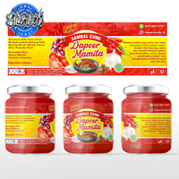 Étiquettes alimentaires personnalisées en vinyle imperméable ZHK en promotion pour bocaux, bouteilles et boîtes – Impression d'autocollants en vrac de qualité alimentaire