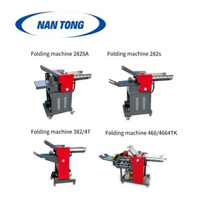 Machine à plier le papier Nantong 384 2000W semi-automatique pour l'emballage de boîtes en papier - Product Image 4