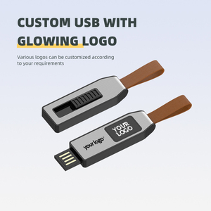Light-up USB sürücüsü 8GB 64GB 32GB 16GB 128GB <span class=keywords><strong>Flash</strong></span> bellek sopa Pendrive Cle USB Disk depolama cihazları kalem sürücü toptan - Product Image 4