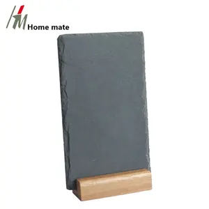 Tableau noir, pour Bar de Restaurant avec Logo personnalisé, Mini tableau noir, <span class=keywords><strong>Menu</strong></span> en bois et en <span class=keywords><strong>ardoise</strong></span> - Product Image 1
