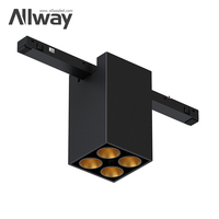 Sistema de Iluminación LED Magnético Ajustable Dali Zigbee, Regulable, de Alta Calidad, en Blanco y Negro, para Rieles, Personalizable