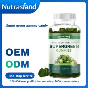 Super Green Gummies Hot-Selling Adult Dietary Supplement Vegetarian Gel Candy Cross-Border Supply Vitamins Not <span class=keywords><strong>for</strong></span> Newborns - Product Image 6