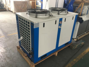 冷水机室9HP低故障半密封制冷冷冻冷藏室冷凝箱机组 - Product Image 2