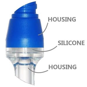 EOS désinfection Y-Valve Connecteur sans aiguille pour tube OD 3mm - Product Image 3