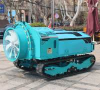 Pulvérisateur Électrique Sans Fil Télécommandé à Moteur sur Chenilles pour Verger, Serre et Exploitation Agricole, Haute Pression, 520 kg, Garantie 1 An