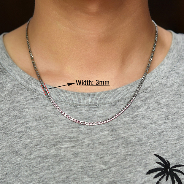 Largeur 3mm Argent