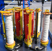 Machine à tresser la dentelle zigzag à moteur puissant YISHUO YSX180-2-9, machine à fabriquer la dentelle plate, machine à tisser l'élastique, puissance 0,75 kW, garantie 1 an