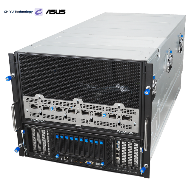XA NB3I-E12 in Stock 9U AI Server Dual Scalable CPU 8 GPU 32 DIMM 10 NVMe 5 PCIe High Speed 800GbE Fast Shipping Data Center