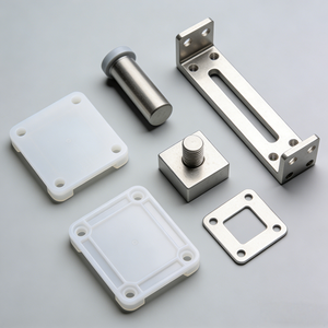 Services d'usinage CNC en plastique et en métal, pièces personnalisées de précision, pièces en aluminium, en laiton, en acier, en plastique, prototypage - Product Image 2