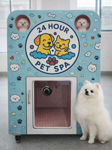 Stazione di Lavaggio Automatica Portatile <span class=keywords><strong>per</strong></span> Animali Domestici, Distributore Self-Service Multifunzionale in Acciaio Inox <span class=keywords><strong>per</strong></span> <span class=keywords><strong>Cani</strong></span> e Gatti - Product Image 5