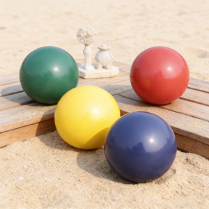Ensemble <span class=keywords><strong>de</strong></span> <span class=keywords><strong>boules</strong></span> <span class=keywords><strong>de</strong></span> pétanque en résine personnalisées <span class=keywords><strong>de</strong></span> 90 mm avec pallino, sac et corde <span class=keywords><strong>de</strong></span> mesure, <span class=keywords><strong>jeu</strong></span> d'extérieur <span class=keywords><strong>4</strong></span> couleurs pour la plage, le jardin et les tournois - Product Image 1