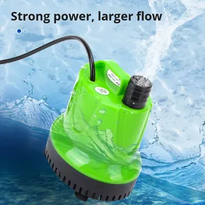 Pompe à eau submersible pour aquarium - 25W, pour usage extérieur, circulation d'eau et pompe de fontaine avec aspiration par le bas, en boîte - Product Image 3