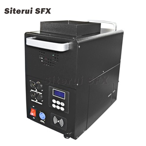 Siterui SFX 1500W chuyên nghiệp 24x3W LED sương mù Máy DMX LCD và điều khiển từ xa Fogger với dừng ngay lập tức chức năng thanh khói - Product Image 4