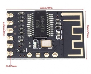 MH-M18 โมดูลบอร์ดรับสัญญาณเสียงไร้สาย BT BLT 4.2 Mp3 ถอดรหัสแบบไม่สูญเสียข้อมูล - Product Image 2