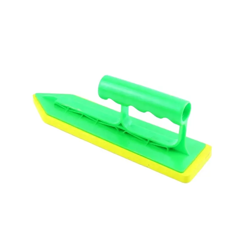 Biyu Green Handle Caulking Tool with Rod Tile Sponge Caulking Pusher Trowel