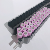 Fabricant d'échangeur de chaleur de batterie, tube de refroidissement à micro canal en aluminium extrudé pour cellules cylindriques 18650