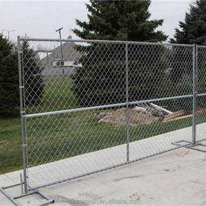 แผงรั้วตาข่ายเหล็กชุบสังกะสีแบบอเมริกัน ขนาด 4x10 ฟุต สำหรับกรงสุนัข รั้วชั่วคราว - Product Image 6