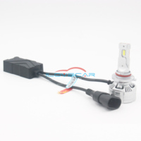 Bombilla LED para Faros Delanteros F7 con Chip Personalizado, 6500LM, 6000K, Alto Brillo, H1, H3, H4, H7, H8, H9, H10, H11, Actualización Universal de Iluminación para Automóviles