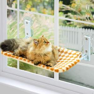 Cama Colgante para Gatos en Ventana, Balcón, Universal para las Cuatro Estaciones, con Ventosa, Nido para Gatos, Muebles para Mascotas, Suministros para Camas de Gatos - Product Image 1