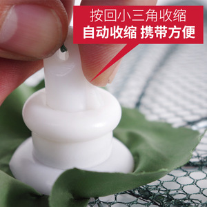 Folding Fishing Cage Nylon Mesh <b>Trap</b> Nets For Shrimp <b>Fish</b> Loach Eel Folding Design China Origin - Product Image 3