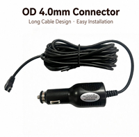 Cargador de Coche Ladegerat 5V 2.5A, Adaptador de Encendedor de Cigarrillos Tipo C para Cámara de Coche y GPS, Grabador de Vehículos