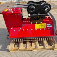 Mini-excavatrice de haute qualité et garantie de 0,8 à 10 tonnes, tondeuse à gazon personnalisée, tondeuse à gazon à fléaux