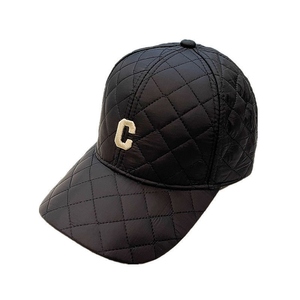 Cappellino da Baseball Invernale Imbottito <span class=keywords><strong>e</strong></span> Ricamato a 6 Pannelli, Unisex, con Motivo a Lettera <span class=keywords><strong>C</strong></span> <span class=keywords><strong>e</strong></span> Logo Frontale - Product Image 5