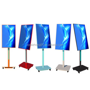 Portable 32-Inch 1080p Smart Display Monitor Mobile Digital Poster Rotate for Shopping Mall Retail Store Advertising Education - Product Image 2