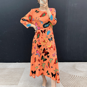 Nouvelle collection de vêtements pour femmes PY – Robe imprimée à manches courtes, tendance automne 2026, disponible sur notre boutique en ligne indépendante - Product Image 3