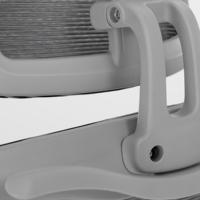 Chaise de bureau moderne en maille, chaise de bureau pivotante blanche minimaliste, siège ergonomique pour étudiant